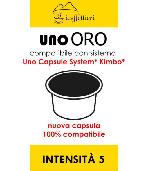 unoORO - capsule compatibili Uno System
