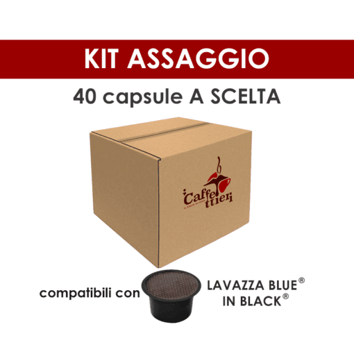 kit assaggio blue inblack